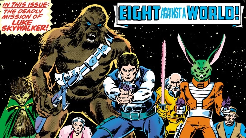 Star Wars #8 cover art by Gil Kane and Tony DeZuniga